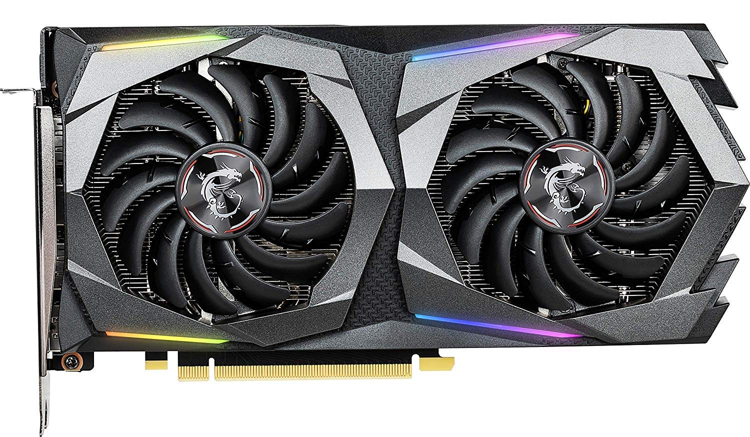 MSI Gaming GeForce GTX 1660 Ti 192-bit HDMI/DP 6GB GDRR6 HDCP Support DirectX 12 Dual Fan VR Ready OC Graphics Card (GTX 1660 TI Gaming X 6G) - Image 2