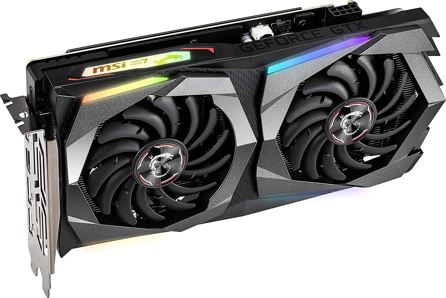 MSI Gaming GeForce GTX 1660 Ti 192-bit HDMI/DP 6GB GDRR6 HDCP Support DirectX 12 Dual Fan VR Ready OC Graphics Card (GTX 1660 TI Gaming X 6G) - Image 3