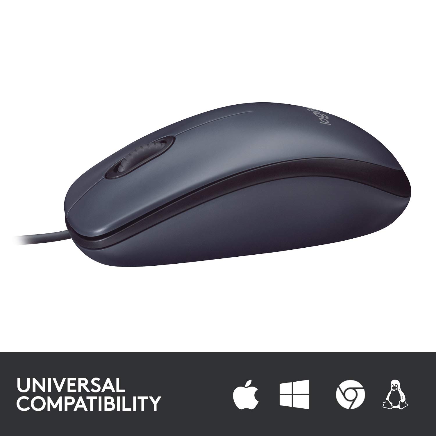 Logitech M100r Wired USB Mouse - Image 2