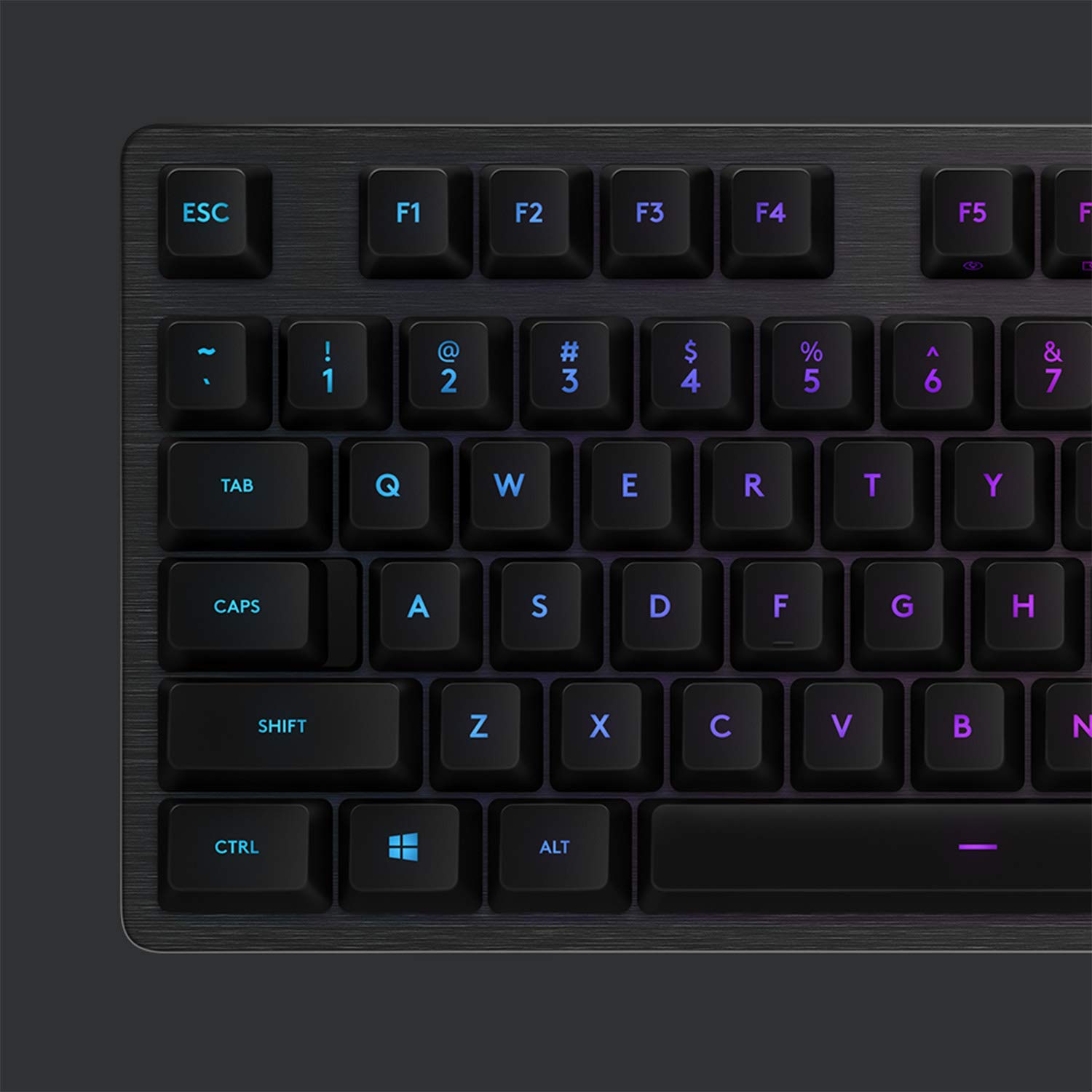 G512 CARBON LIGHTSYNC RGB Mechanical Gaming Keyboard, GX Brown (Tactile) - Image 3