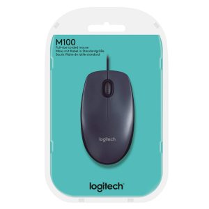 Logitech M100r Wired USB Mouse