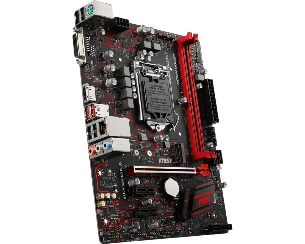 MSI H310M GAMING PLUS MotherBoard Socket 1151/H310/DDR4/S-ATA 600/Micro ATX Motherboard - Image 3