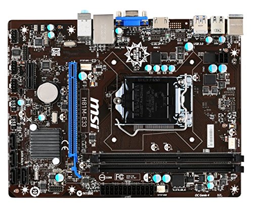 MSI H81M-E33 Socket LGA 1150 Motherboard - Image 3