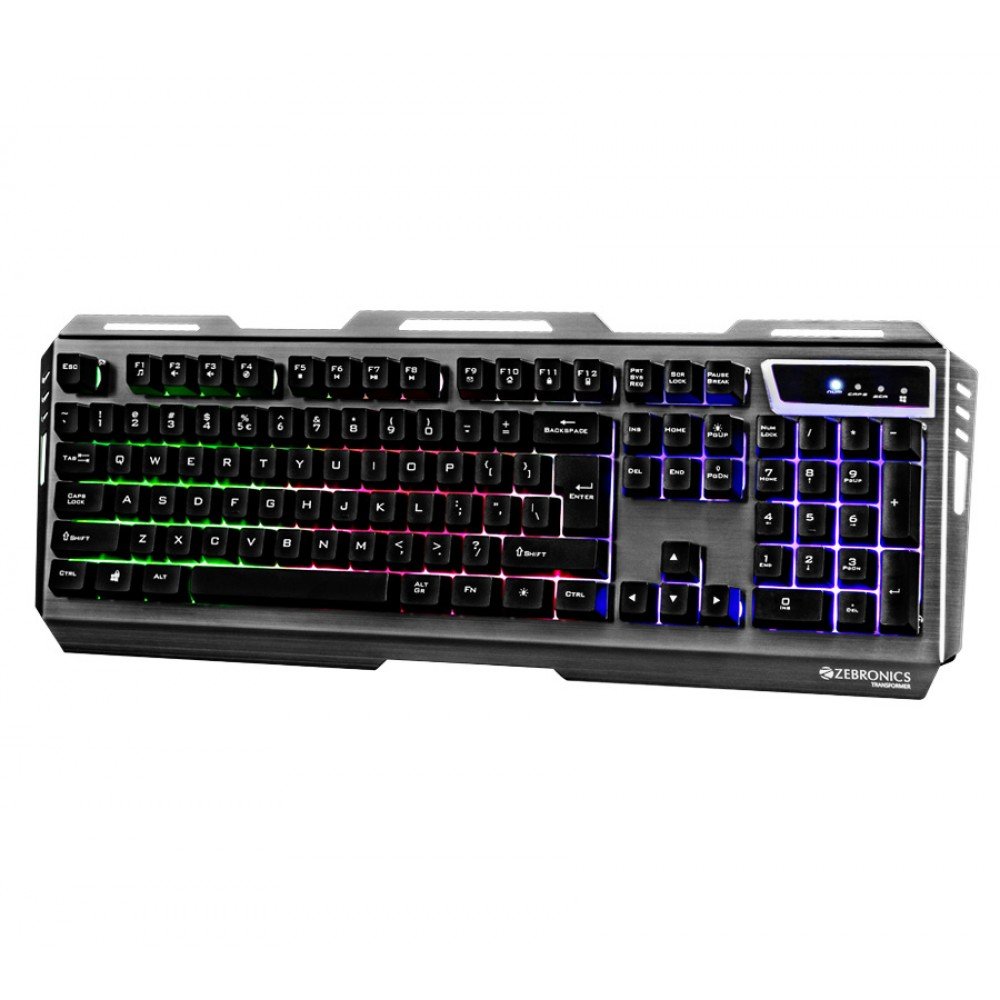 Zebronics Zeb-Transformer Gaming Keyboard and Mouse Combo (USB, Braided Cable) - Image 4