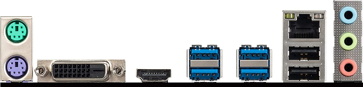 MSI A320M-A PRO MAX AMD AM4 Socket m-ATX Motherboard for Ryzen 1st 2nd 3rd Gen A-Series Athlon X4 Desktop Processors - Image 2