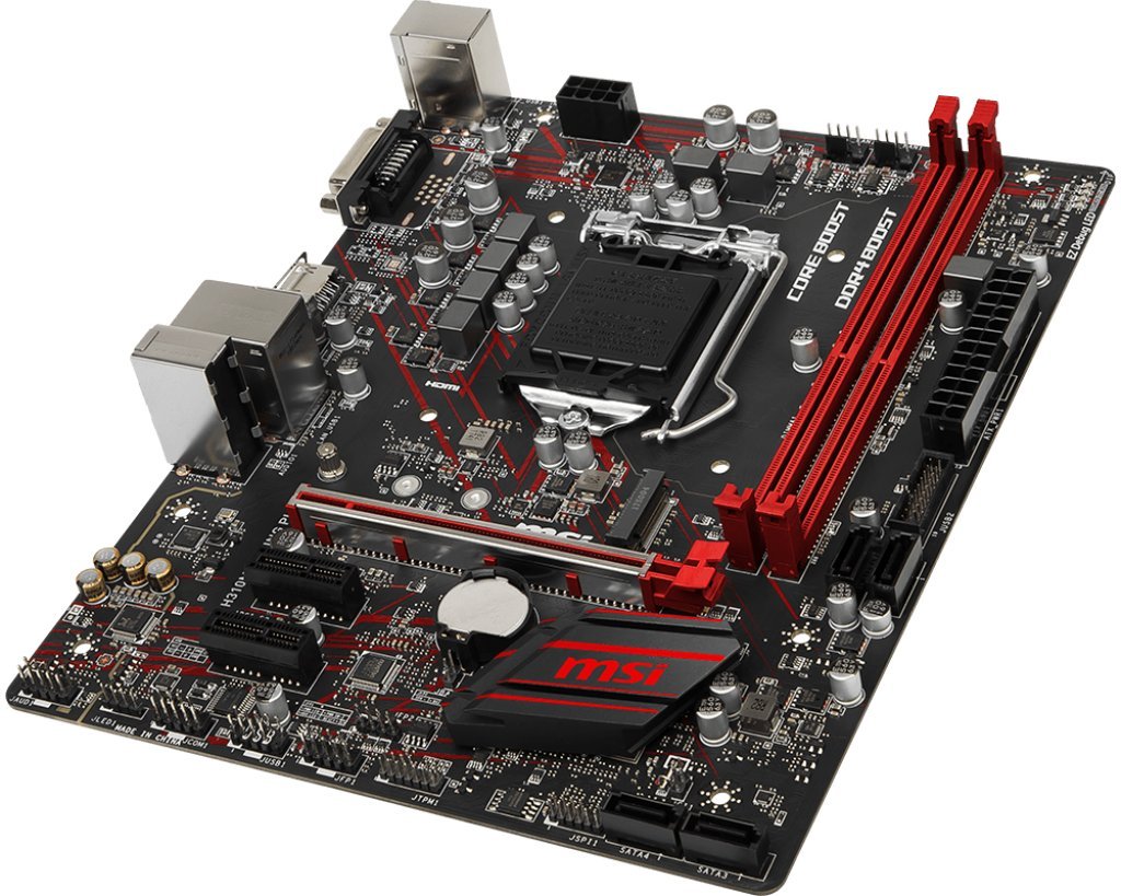 MSI H310M GAMING PLUS MotherBoard Socket 1151/H310/DDR4/S-ATA 600/Micro ATX Motherboard - Image 5