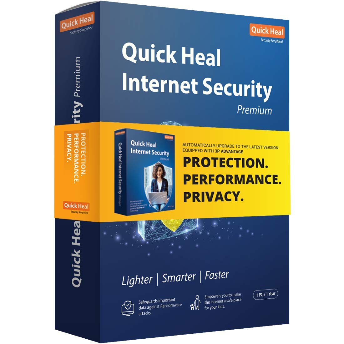 Quick Heal Internet Security Premium - 1 Users, 1 Years (DVD). - Image 3