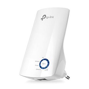 TP-Link TL-WA850RE N300 Wireless Range Extender, Broadband/Wi-Fi Extender, Wi-Fi Booster/Hotspot with 1 Ethernet Port, Plug and Play, Built-in Access Point Mode