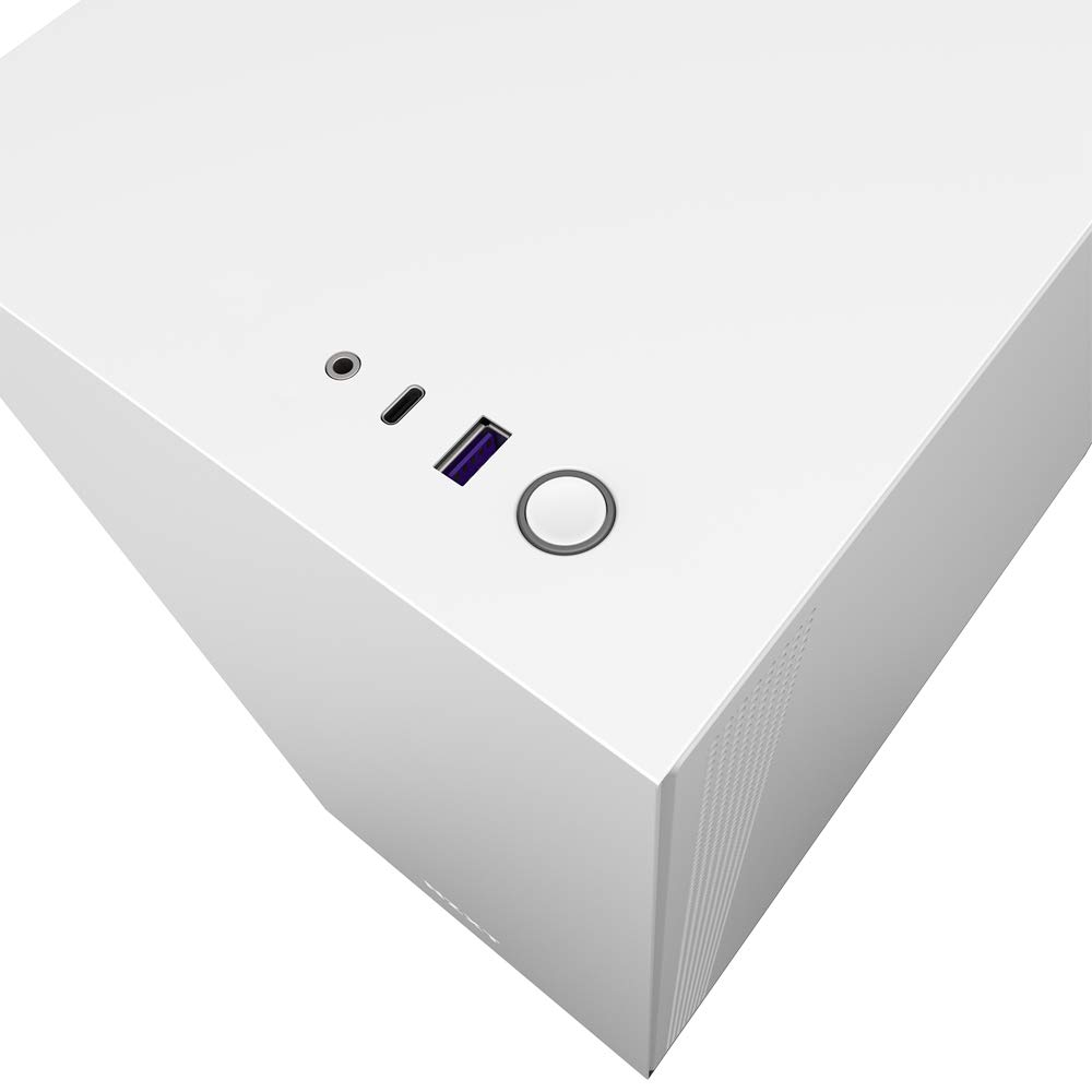NZXT H510 Compact Mid-Tower ATX Computer Cabinet/Gaming Case | Black/Black | Front USB Type-C Port with 2x120mm Fans - Image 8