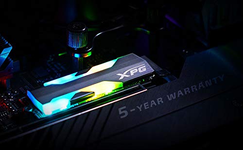 XPG SPECTRIX S20G 500GB RGB 3D NAND PCIe Gen3x4 NVMe 1.3 M.2 2280 Internal SSD - Image 5
