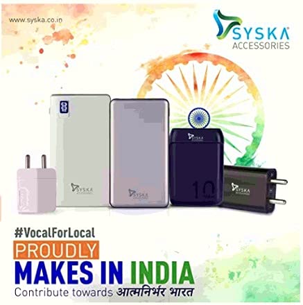 Syska 20000 mAh Li-Polymer Power Pro 200 Power Bank - Image 3