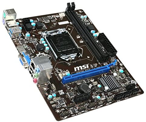 MSI h81m-e33 military class 4 Motherboard with intel H81 chipset, LGA 1150 socket - Image 5