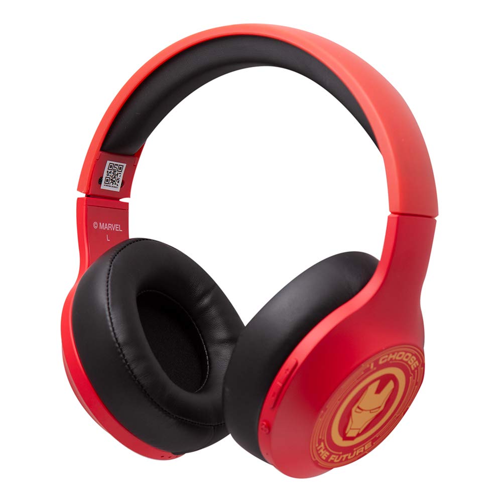 Disney Marvel Marvel Iron Man Over The Ear Wireless Headphone, Built in Mic with Noise Cancellation, Sweat Resistant, 8Hrs Playtime, Multipairing Tech, Super Hero Design - Dbth303 Im - Image 2