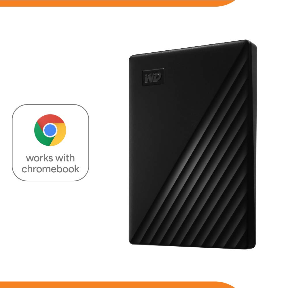 Western Digital WD 2TB My Passport Portable External Hard Drive, Black - with Automatic Backup, 256Bit AES Hardware Encryption & Software Protection - Image 2