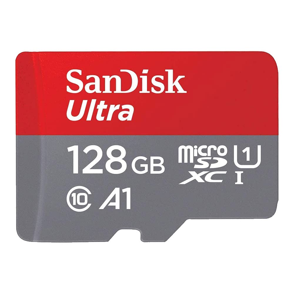 SanDisk Ultra microSD UHS-I Card 128GB, 120MB/s R