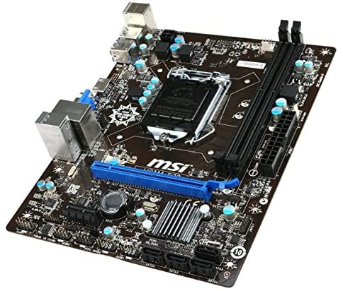MSI h81m-e33 military class 4 Motherboard with intel H81 chipset, LGA 1150 socket - Image 3
