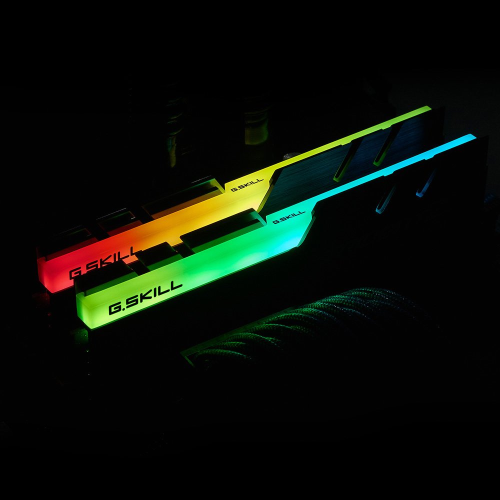 G.SKILL Trident Z RGB 16GB (2 * 8GB) DDR4 3000 MHz CL16-18-18-38 1.35V Desktop Memory RAM - F4-3000C16D-16GTZR - Image 2