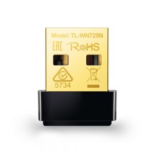 TP-Link USB WiFi Adapter for PC(TL-WN725N), N150 Wireless Network Adapter for Desktop - Nano Size WiFi Dongle Compatible with Windows 10/7/8/8.1/XP/ Mac OS 10.9-10.15 Linux Kernel 2.6.18-4.4.3