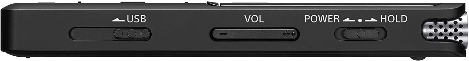 Sony ICD-UX570F Light Weight Voice Recorder, with 20hours battery life, 4GB Built-In memory -Black - Image 4