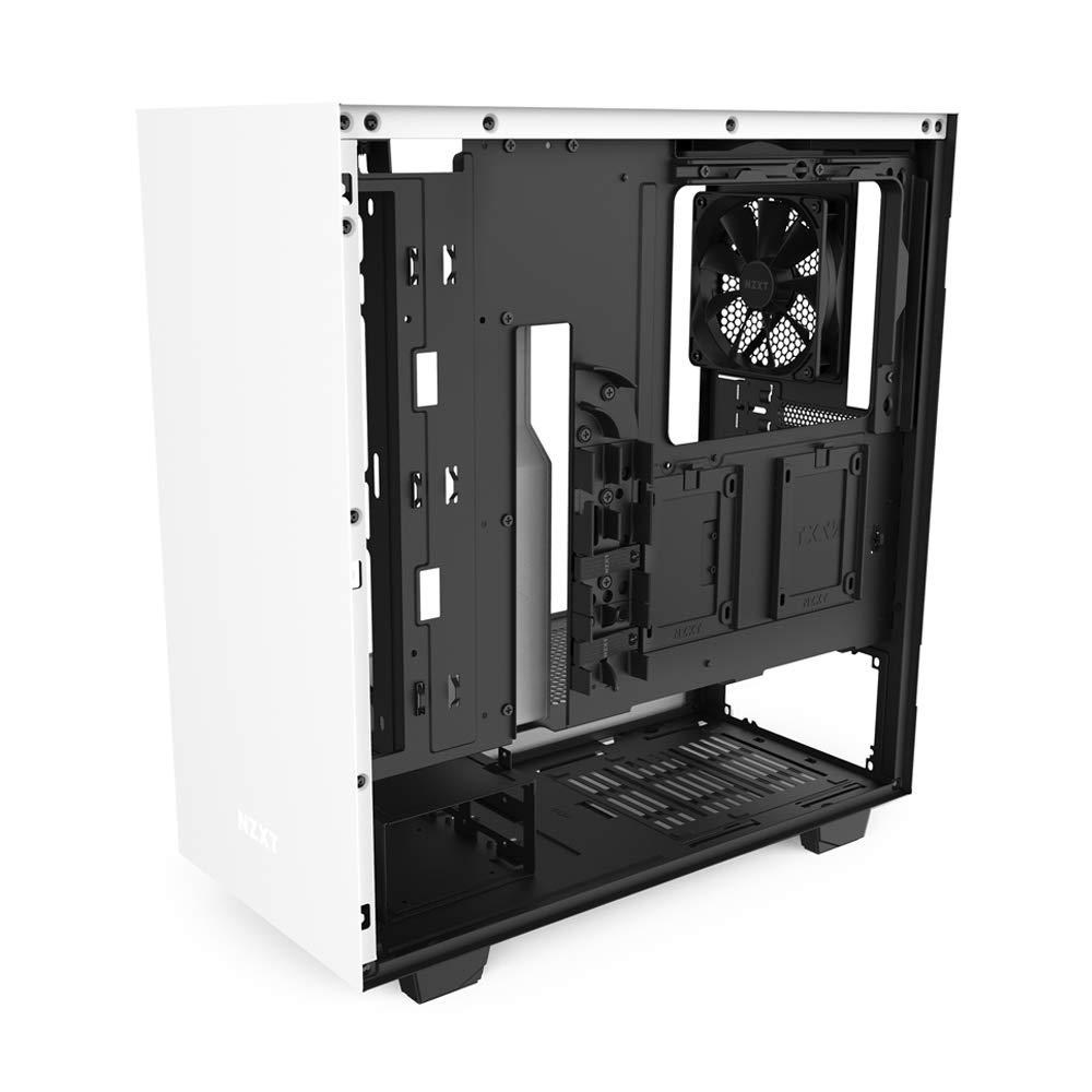 NZXT H510 Compact Mid-Tower ATX Computer Cabinet/Gaming Case | Black/Black | Front USB Type-C Port with 2x120mm Fans - Image 5