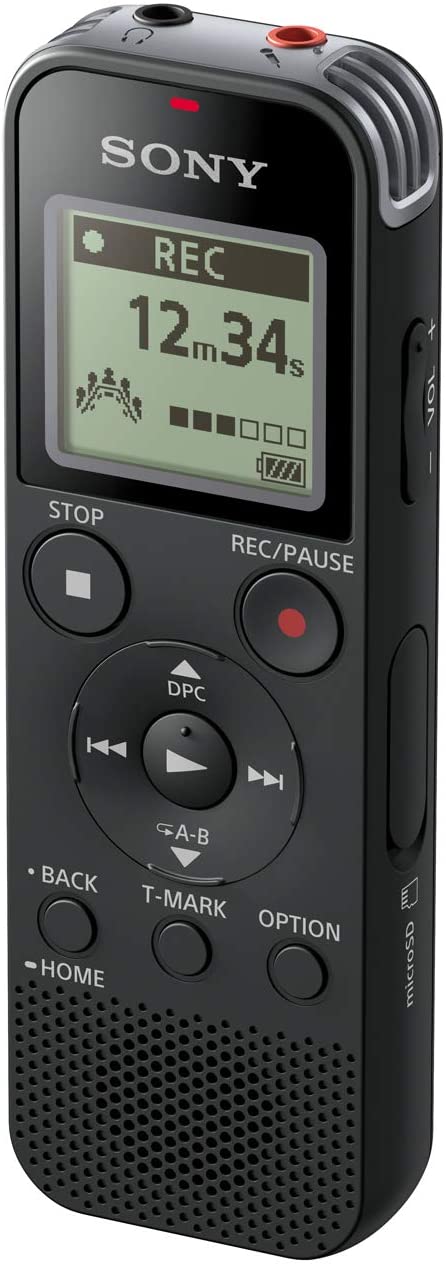 Sony ICD-PX470 4GB Digital Voice Recorder -Black - Image 8