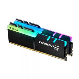 G.SKILL Trident Z RGB 16GB (2 * 8GB) DDR4 3000 MHz CL16-18-18-38 1.35V Desktop Memory RAM - F4-3000C16D-16GTZR