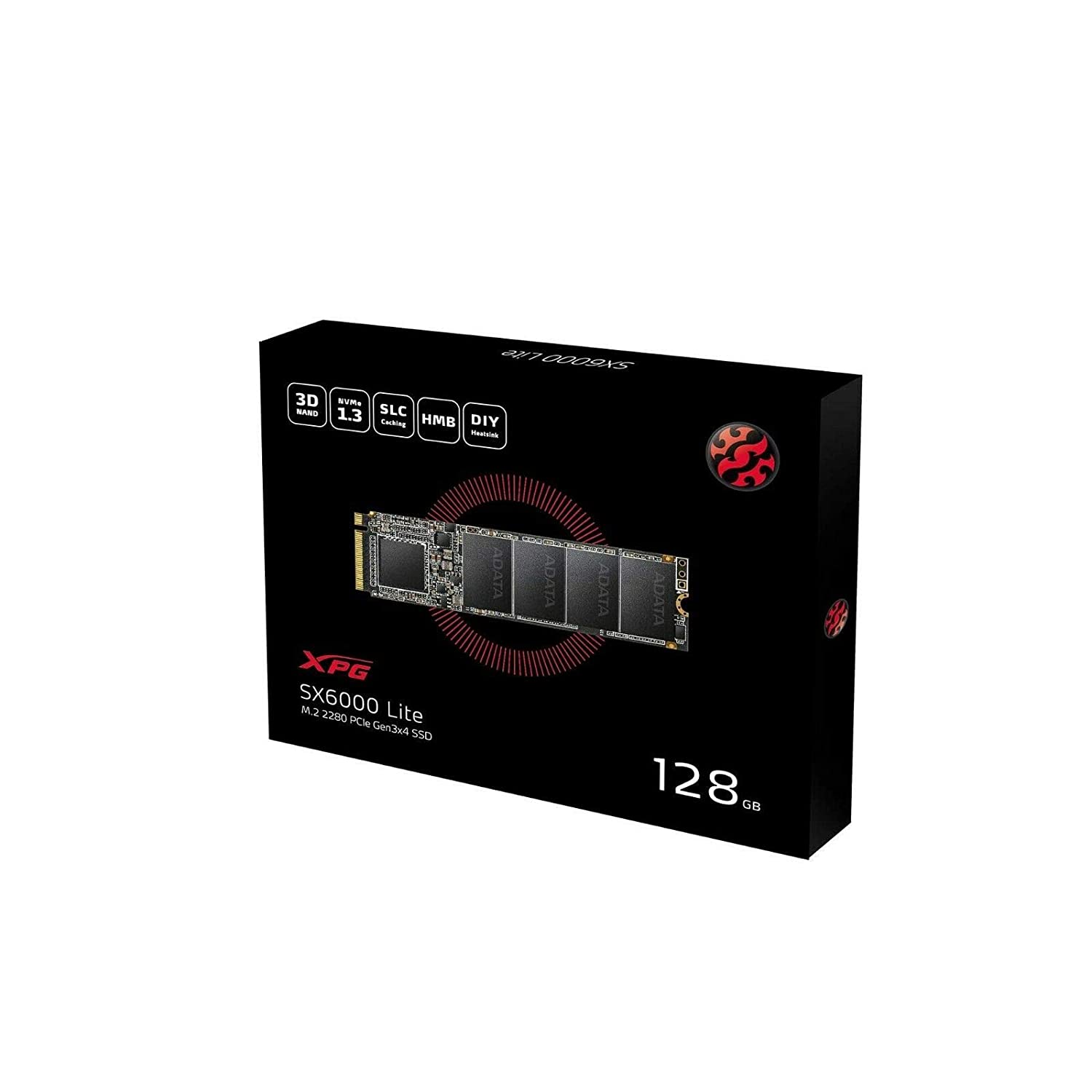 XPG Adata SX6000 Lite 128GB 3D NAND Solid State Drive - ASX6000LNP-128GT-C