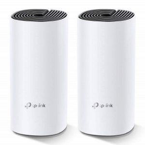 TP-Link Deco M4 Whole Home Mesh Wi-Fi System, Seamless Roaming and Speedy (AC1200), Work with Amazon Echo/Alexa, Router and Wi-Fi Booster, Parent Control Router, Pack of 2