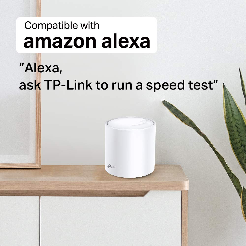 TP-Link Deco X20(1-Pack) AX1800 Whole Home Mesh Wi-Fi System, Next-Gen Wi-Fi 6, ODFMA, MU-MIMO, HomeCare Build-in Antivirus, Parental Control, Compatible with Alexa (Covers Up to 2200 sq ft) - Image 4