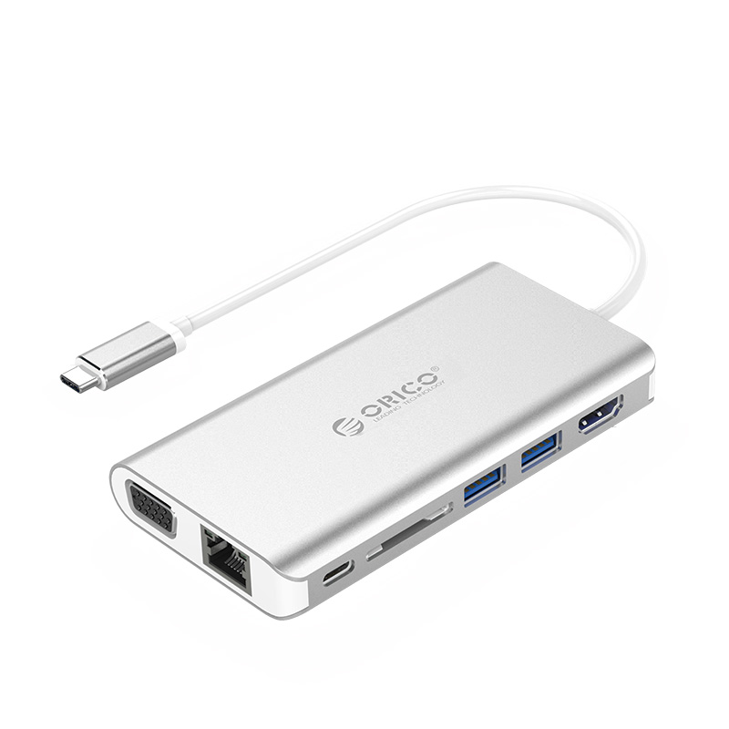 ORICO 8 in 1 Type-C Multifunction Docking Station (XC-304) - Image 4