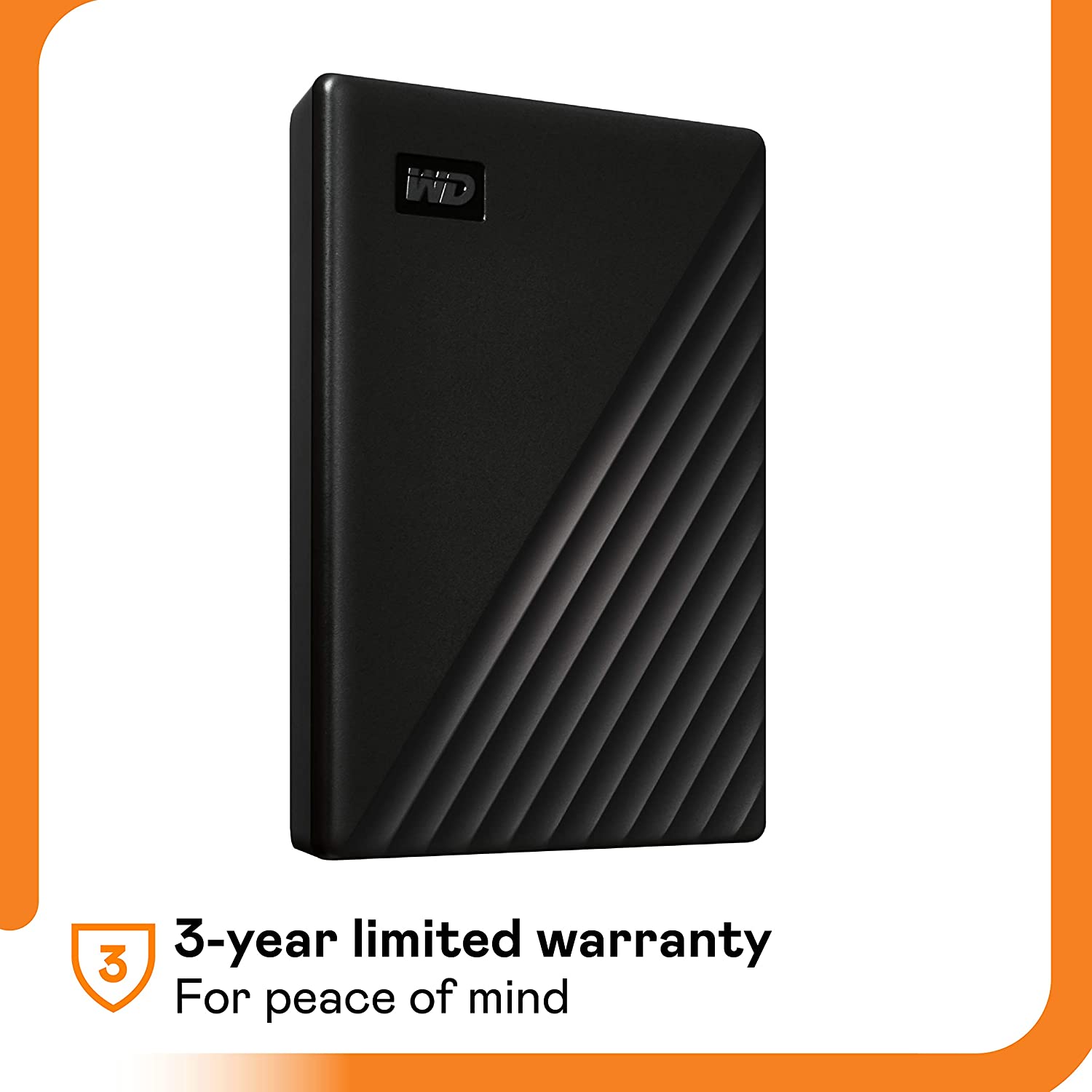 Western Digital WD 2TB My Passport Portable External Hard Drive, Black - with Automatic Backup, 256Bit AES Hardware Encryption & Software Protection - Image 6