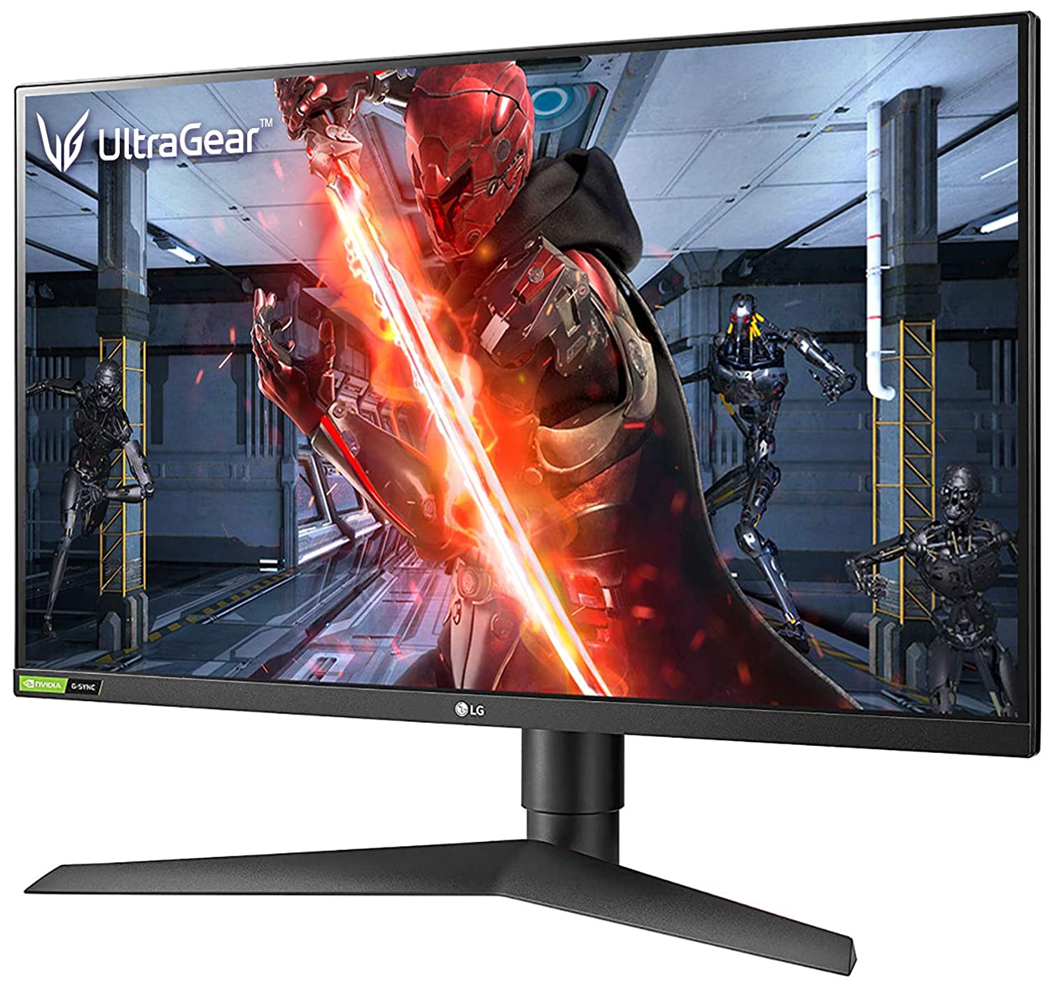 LG Ultragear 68.5 cm (27-inch) IPS FHD, G-Sync Compatible, HDR 10, Gaming Monitor with Display Port, HDMI x 2, Height Adjust & Pivot Stand, 144Hz, 1ms - 27GL650F (Black) - Image 6