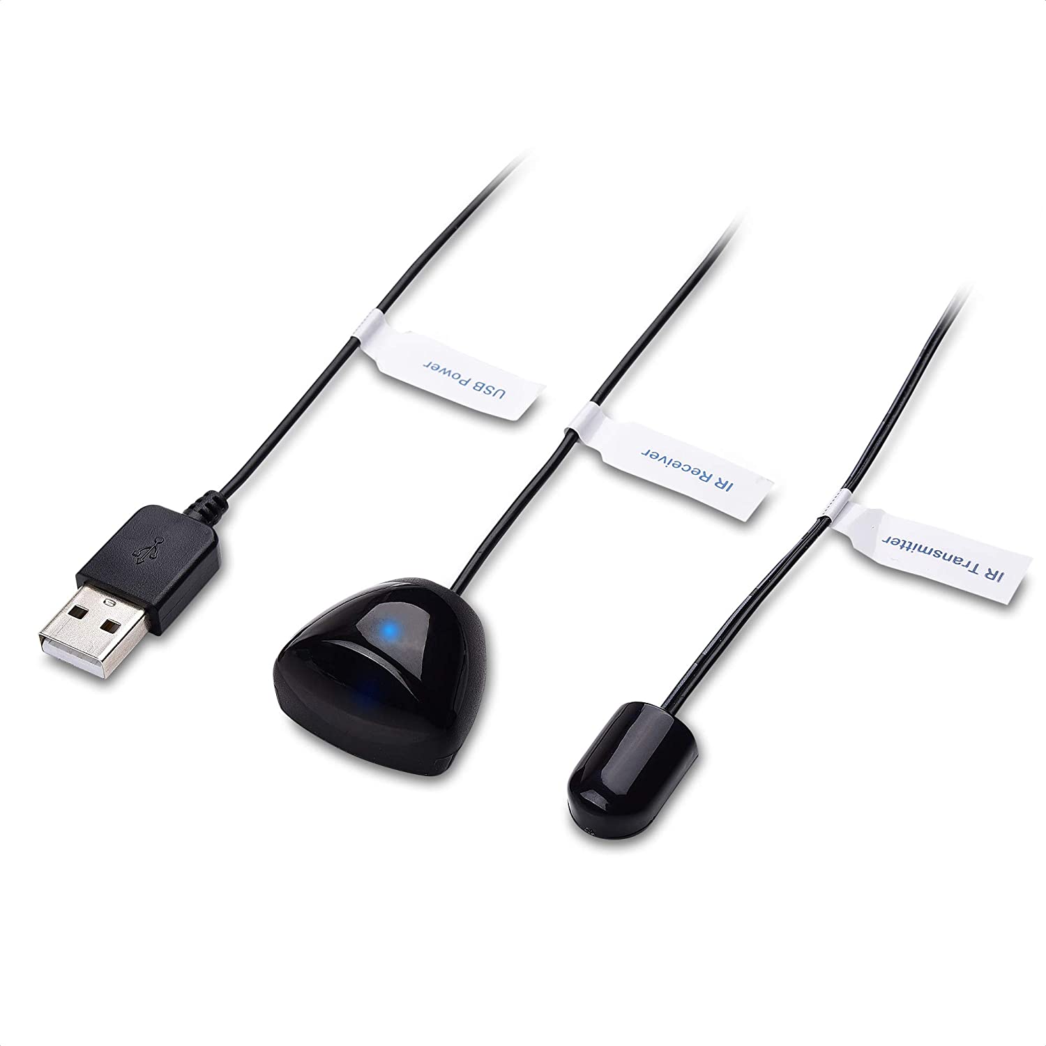 Infrared Remote Extender Cable, IR Repeater Cable - 25 Feet
