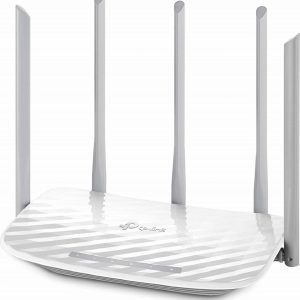 TP-Link Archer C60 AC1350 Dual Band Wireless, Wi-Fi Speed Up to 867 Mbps/5 GHz + 300 Mbps/2.4 GHz, Supports Parental Control, Guest WiFi, MU-MIMO Router, Qualcomm Chipset