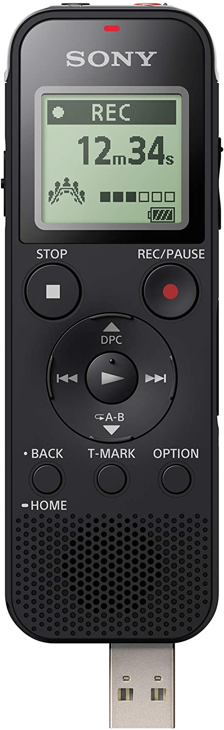 Sony ICD-PX470 4GB Digital Voice Recorder -Black - Image 5