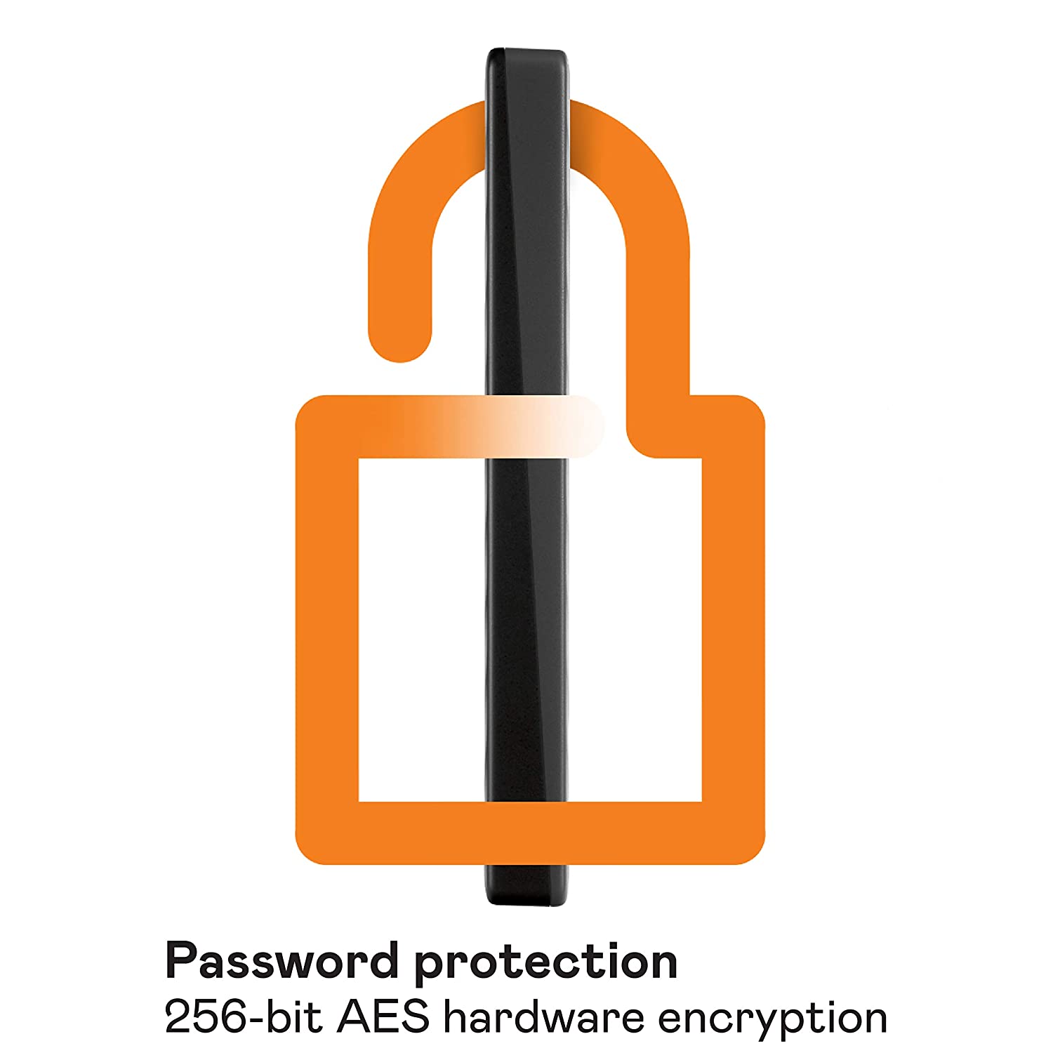Western Digital WD 2TB My Passport Portable External Hard Drive, Black - with Automatic Backup, 256Bit AES Hardware Encryption & Software Protection - Image 3