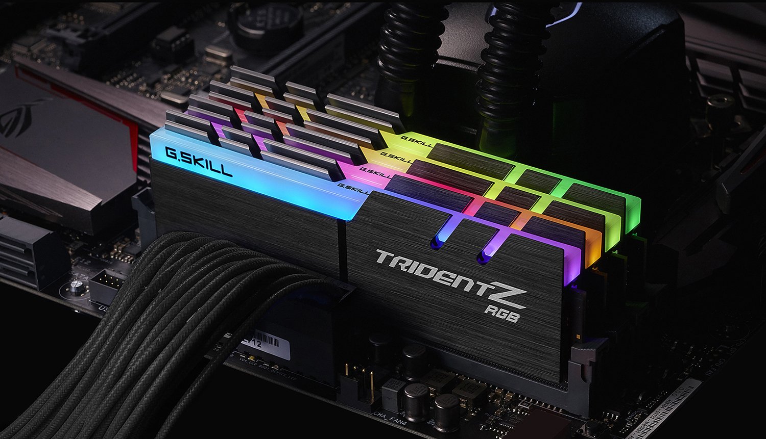 G.SKILL Trident Z RGB 16GB (2 * 8GB) DDR4 3000 MHz CL16-18-18-38 1.35V Desktop Memory RAM - F4-3000C16D-16GTZR - Image 3