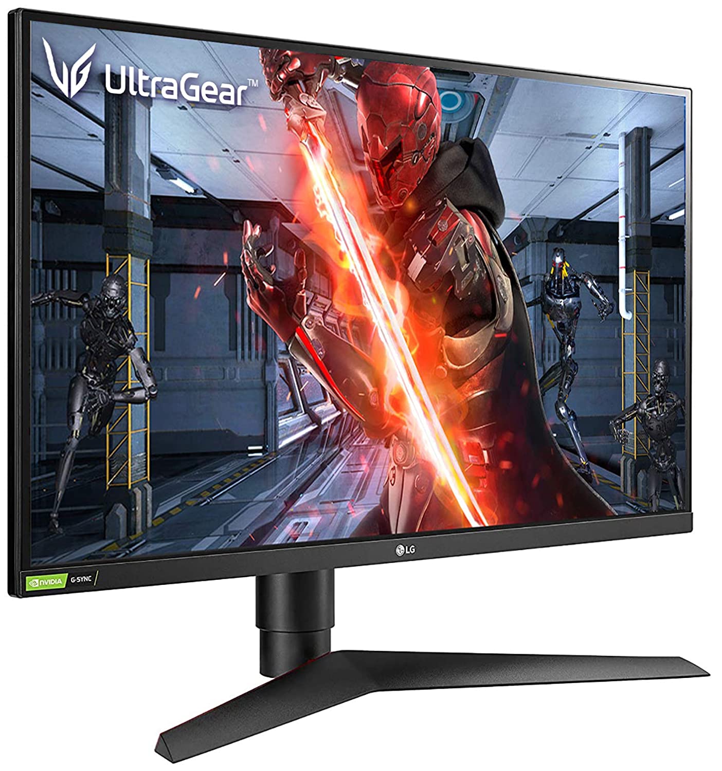 LG Ultragear 68.5 cm (27-inch) IPS FHD, G-Sync Compatible, HDR 10, Gaming Monitor with Display Port, HDMI x 2, Height Adjust & Pivot Stand, 144Hz, 1ms - 27GL650F (Black) - Image 7