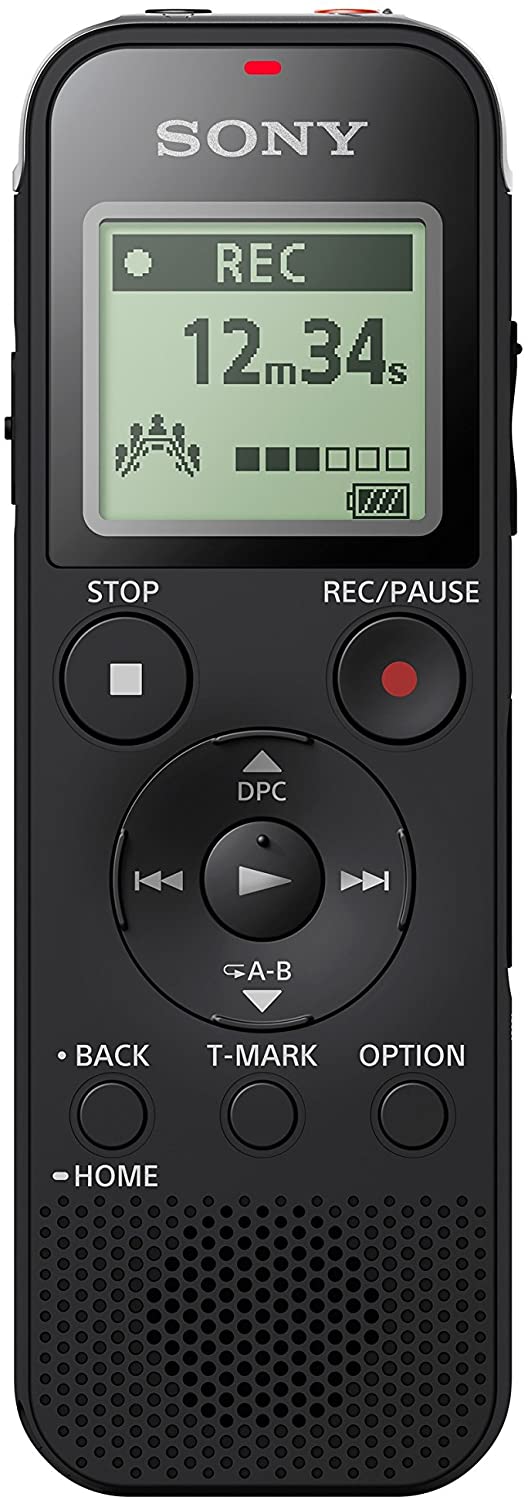 Sony ICD-PX470 4GB Digital Voice Recorder -Black