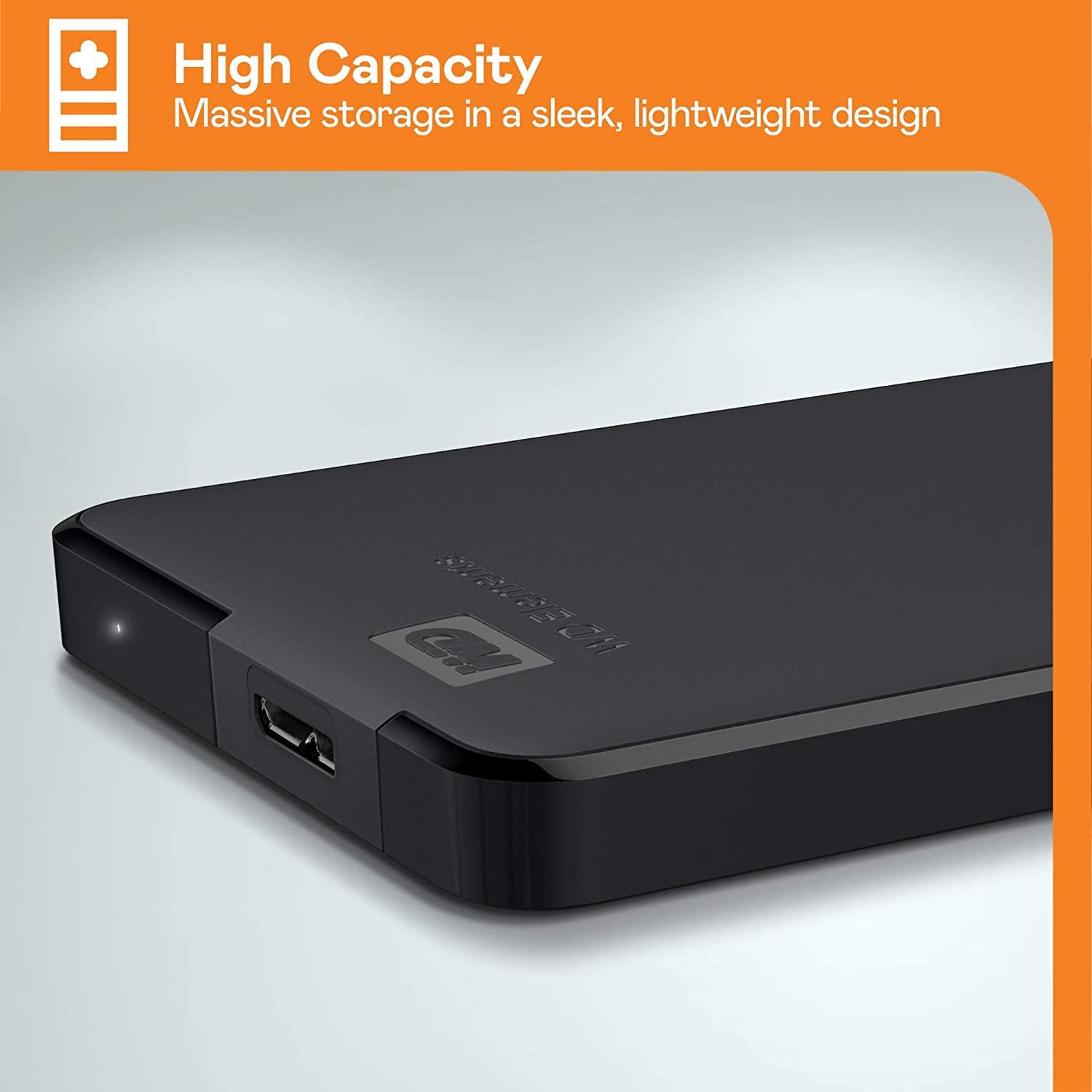 WD Elements 2TB Portable External Hard Drive (Black) - Image 6