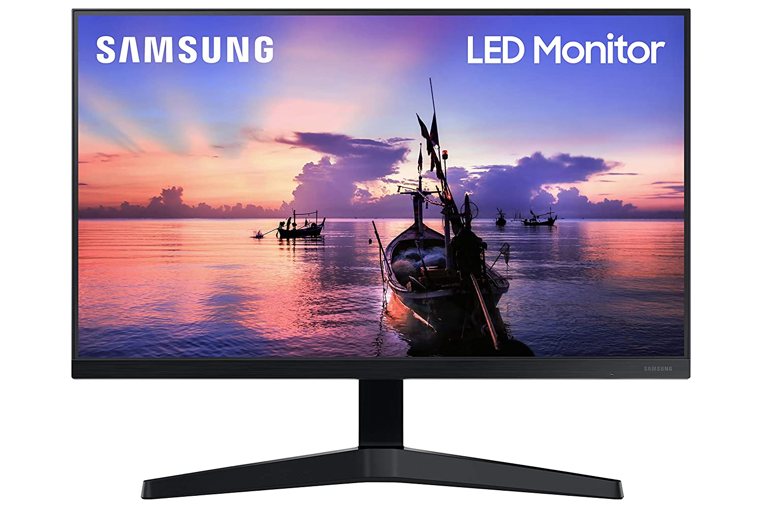 Samsung 27 inch (68.9 cm) LED Flat Computer Monitor - Full HD, Super Slim AH-IPS Panel - LF27T352FHWXXL