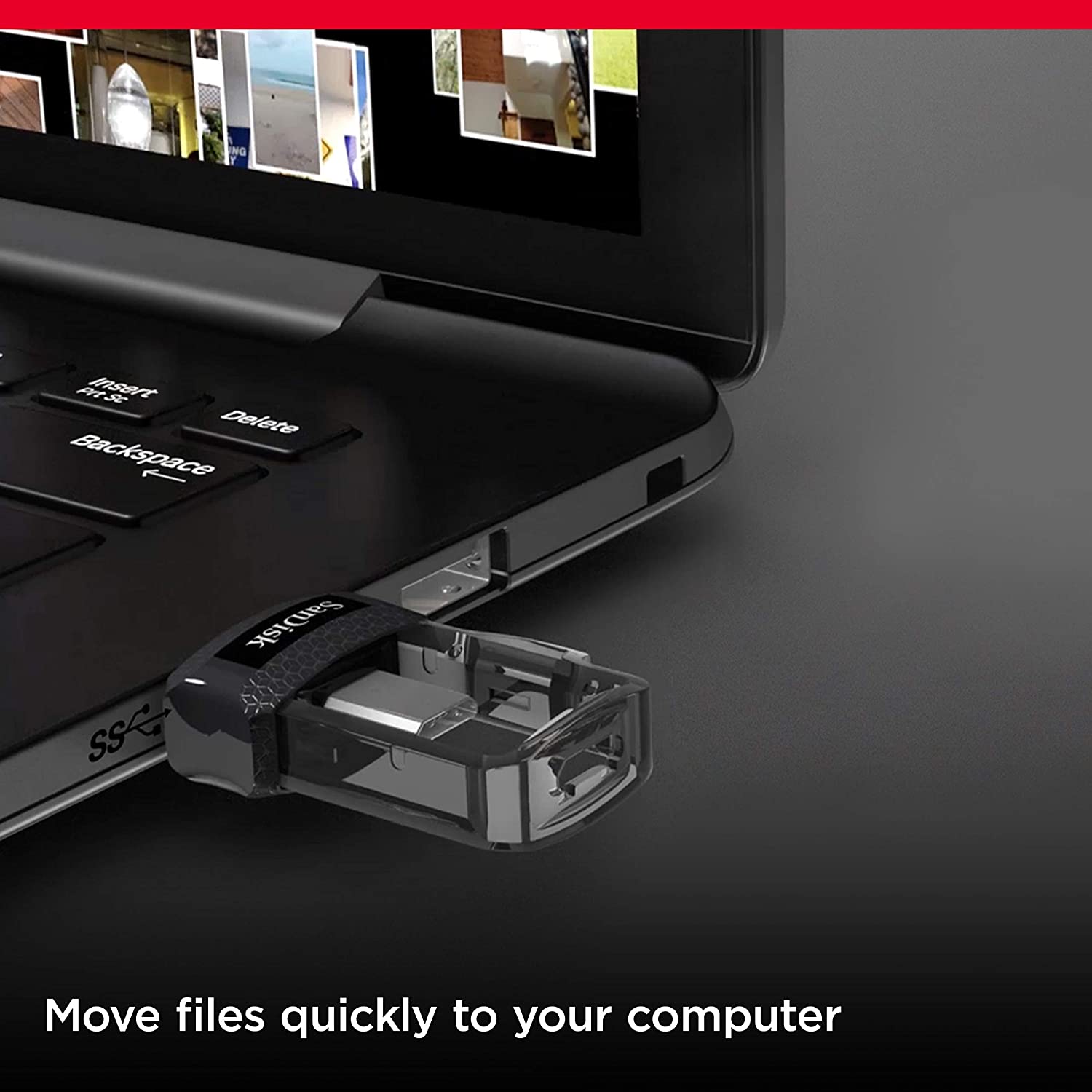 SanDisk Ultra Dual 32GB USB 3.0 OTG Pen Drive - Image 2