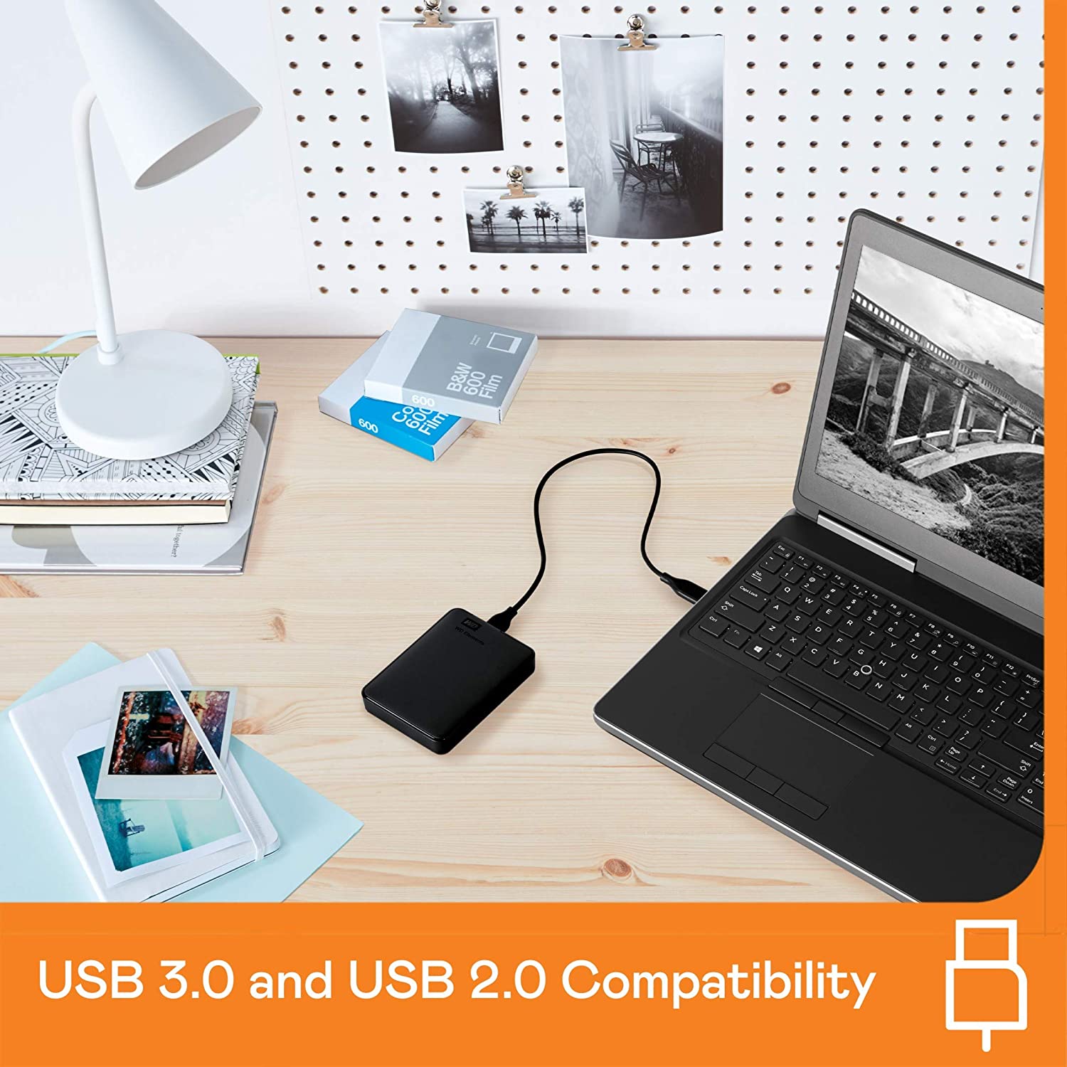 WD Elements 2TB Portable External Hard Drive (Black) - Image 8