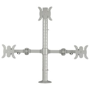 LCD Monitor Arm Three Monitor- Flange (Triangular) (DSM-EV3-F-(T))