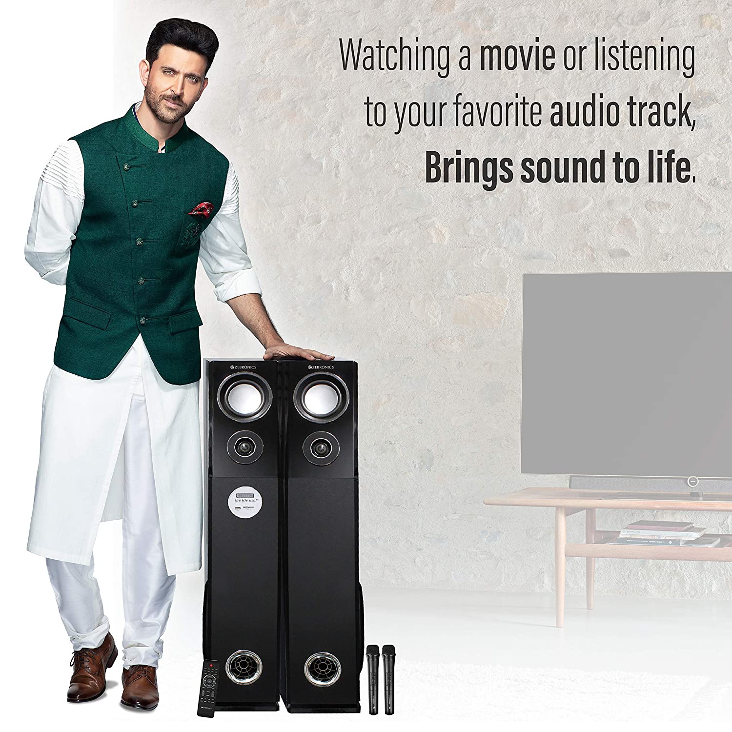 Zebronics ZEB-8500 BT-RUCF 2.0 multimedia Tower Speaker - Image 6