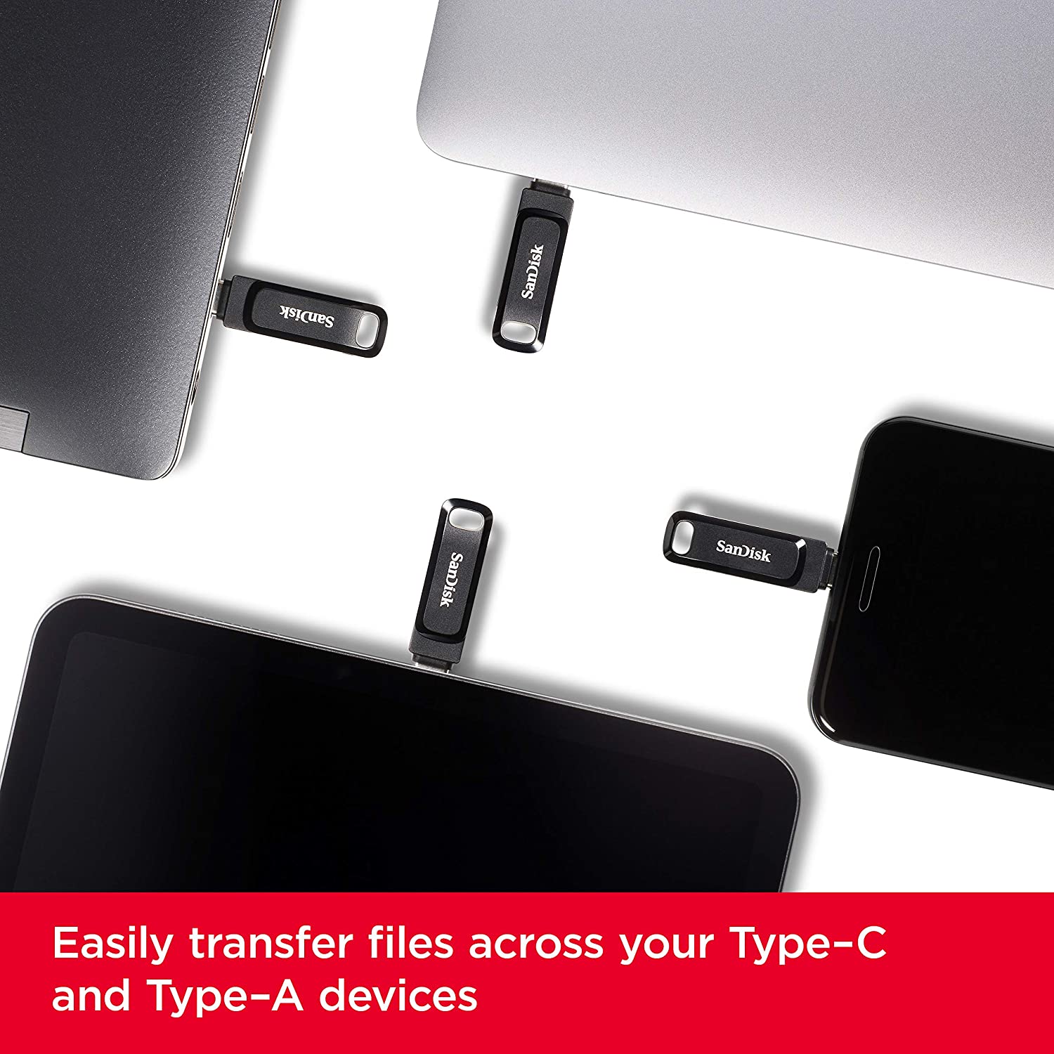 SanDisk Ultra Dual Drive Go Type C Pendrive for Mobile 128GB, 5Y - SDDDC3-128G-I35 - Image 4