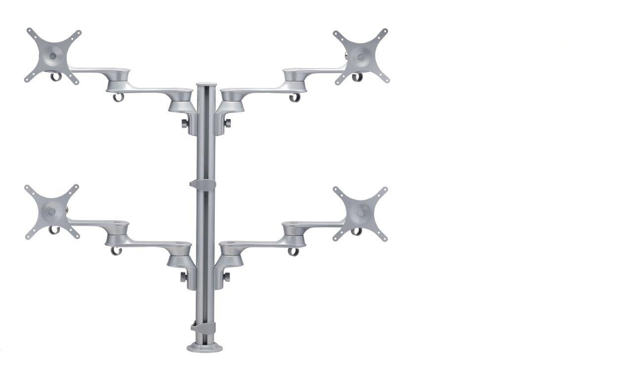 InnoFlex Monitor Arm - Quad Screen (Flange Mount) (DSM-FX4-F)