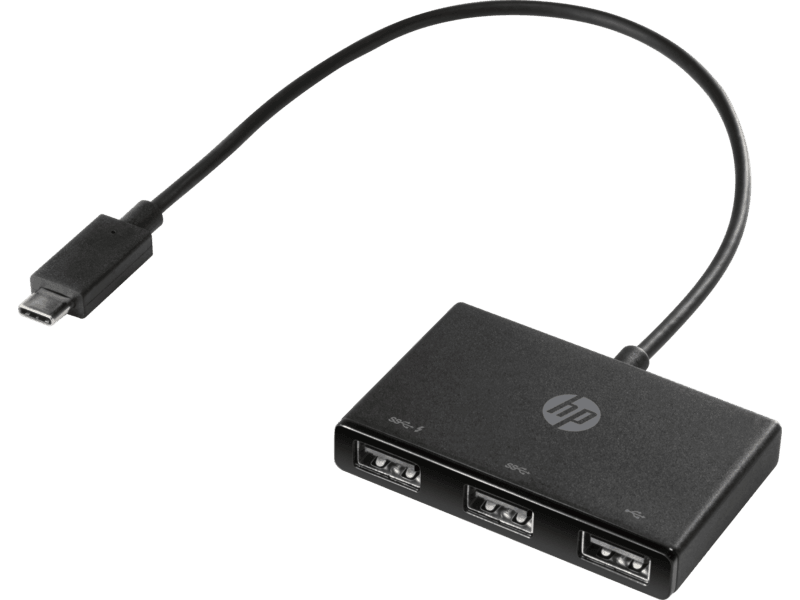 HP USB-C to USB-A Hub