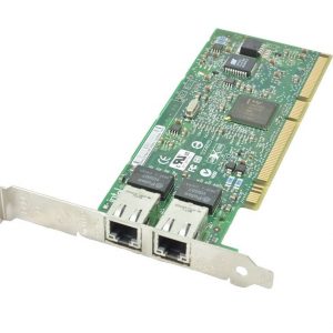 Dual-Ports RJ-45 1Gbps 10Base-T/100Base-TX/1000Base-T Gigabit Ethernet PCI-X Server Network Adapter