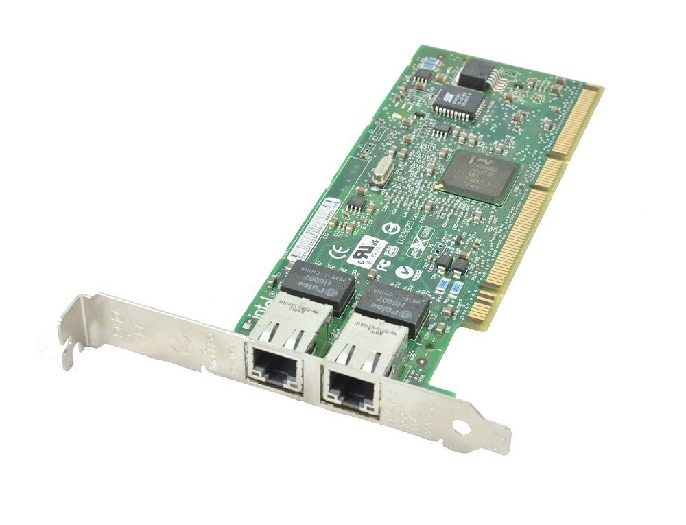Dual-Ports RJ-45 1Gbps 10Base-T/100Base-TX/1000Base-T Gigabit Ethernet PCI-X Server Network Adapter